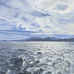 Leaving Barra, 2013 (olaj, vászon)