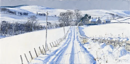Snow, Newhall, 2010 (olaj, vászon)