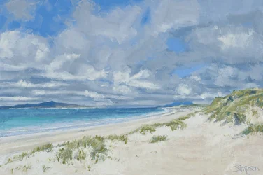 West Beach, Berneray, 2013 (olaj, vászon)