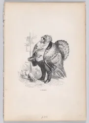 Egy bankár jelenetek az állatok magán- és közéletéből, kb. 1837-47.