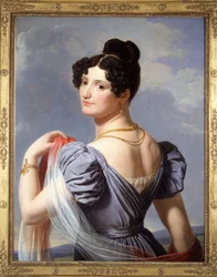 Anne Boutet, Mademoiselle Mars néven ismert francia színésznő (1779-1847) portréja. Charles Thévenin festménye, először az 1900-as világkiállításon állították ki.