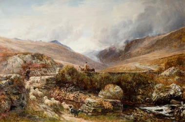 Llanbedr közelében, Barmouthban, 1872.