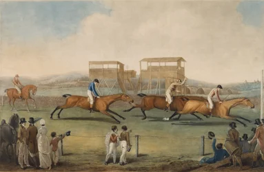 Egy pár: Coming In, London, 1803. január 20. (akvatinta)
