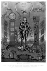 Oliver Cromwell angol katona és államférfi, 1816.