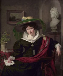Carolina Frederica Kerst, Louis Royer felesége portréja