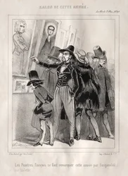 A francia festők ebben az évben az 1840-es vécéjük eredetiségével tűnnek ki.