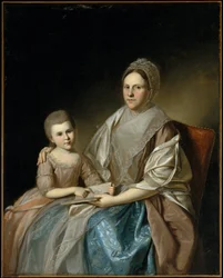 Samuel Mifflinné és unokája, Rebecca Mifflin Francis