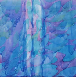 Humpbacks Blue, 2000 (olaj, gesso)
