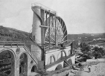 Laxey Wheel, Man-sziget, 1896