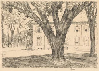 Campus és könyvtár, Andover
