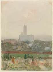 Canterbury katedrális, 1889.