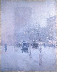 Késő délután, New York, tél