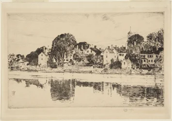 A kémények, Portsmouth, 1915