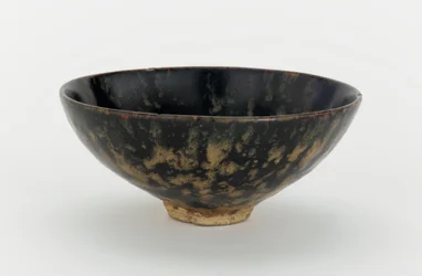 Jizhou edény teástál, 1279-1368