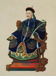Mandarin portréja (wc)