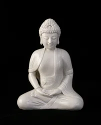 Ülő Buddha, Fujian tartomány, Ming vagy Qing dinasztia (kerámia)