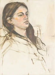 Manuela, portré tanulmány, 2015