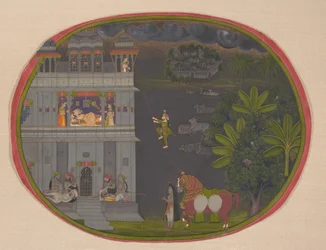 Escapade at Night:, kb. 1800-10.
