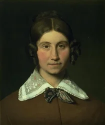 Emilie Krohn (született Købke, a művész sógornője) portréja