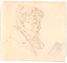 Olvasó fiatalember, a művész legidősebb testvére, Carl Adolf Købke lelkész (1804-1840) ?