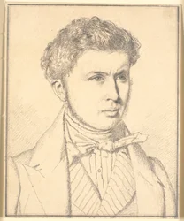 A művész testvérének, H.P.N. Købkének (1812-39) portréja
