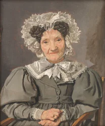 Johanne Pløyen, született Bachmann portréja