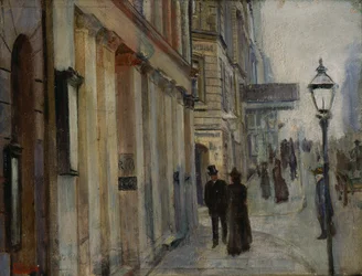 A Karl Johan utca és a Dronningen utca sarka