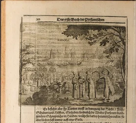 Staraya Ladoga erődje Illusztráció az Utazásokból Moszkva nagyhercegéhez és a királyhoz