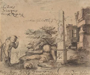 Az élet mulandóságának allegóriája, 1618.