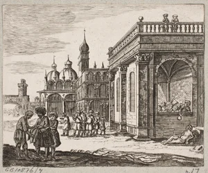 Illusztráció: Adam Olearius: „Perzsa Rosenthal, Schich Saadi zseniális költő […]”, Schleswig 1660