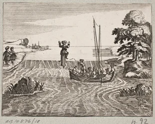 Illusztráció Adam Oleariushoz, „Perzsa Rosenthal, Schich Saadi leleményes költője […]”, Schleswig 1660