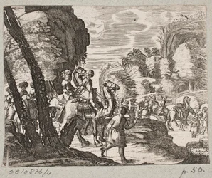 Illusztráció: Adam Olearius: „Perzsa Rosenthal, Schich Saadi zseniális költő […]”, Schleswig 1660