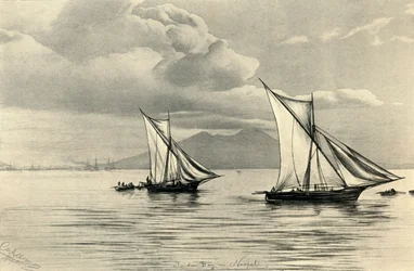 A Nápolyi-öbölben, 1898.
