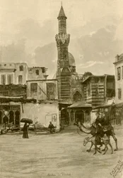 Mecset, Boulaq, Kairó, Egyiptom, 1898.