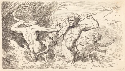 Harc Tritonokkal