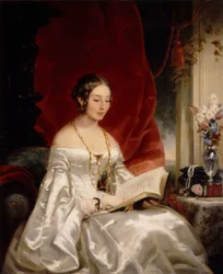 Maria Ivanovna Kochubey hercegnő portréja, született Baryatinskaya 1818-1843, 1840-es évek