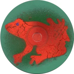 Béka 2023 körül (akril CD-n)