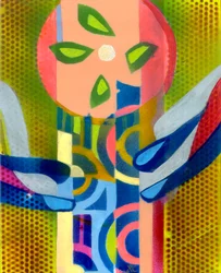 Grace, 2009 körül (akril, panelen)