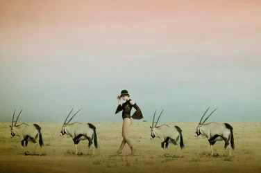 Séta a sivatagban az oryxokkal