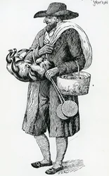 Hamburgi zsidó Hawker, XVIII. század