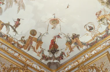 The Grande Singerie, részlet, 1735 körül (falfestmény)
