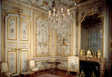 Kilátás a majmok kabinetjére vagy a „La Grande Singerie”-re, Christophe Huet (1700-1759) 1737 Chantilly, Musee Conde