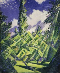 A négy évszak: nyár, 1919 körül