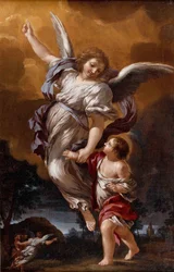 Az őrangyal Pietro da Cortona után