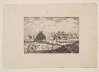 Tanyák és fehérítő mezők, Haarlem környéki nézetekből (Plaisante Plaetsen)