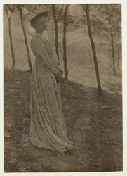 Julia Hall McCune, c. 1897.