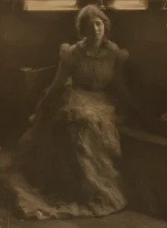 Julia Hall McCune, c. 1900.