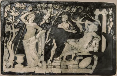 Bacchus és Ariadne Cameo, 1. H. 1. század. HIRDETÉS.