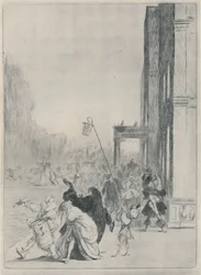 A díszes bál után, 1920