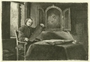 Ponce-François Copette portréja Abraham Francen szerepében